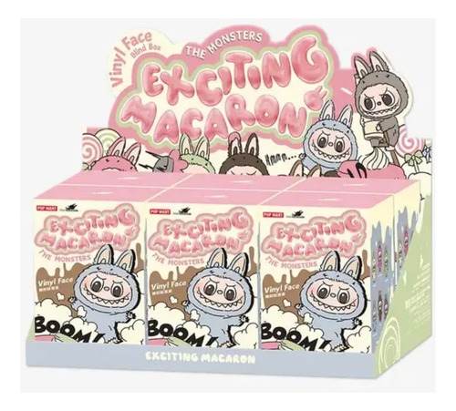 Labubu Original The Monsters Macaron Pop Mart Sorpresa