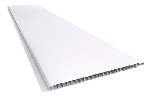Forro De Pvc Branco Liso - Régua Com 4 Metros (10 Unidades)