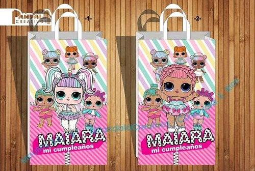 Bolsitas Para Sorpresitas Lol Surprise X10