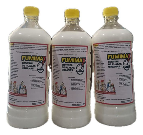 Fumimax Insecticida Para Cucarachas-chinches 12 Pz De 1 Litr