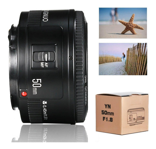 Lente Fixa Ef 50mm F/ 1.8 Yongnuo Para Canon
