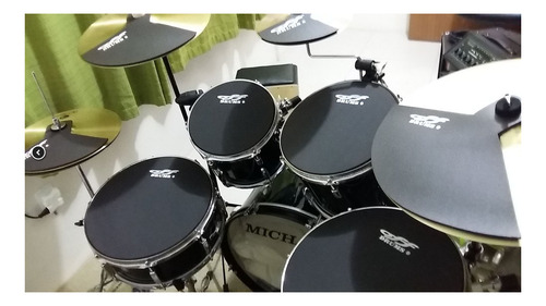 Kit 13 Pçs Abafadores Para Bateria - Off Drums
