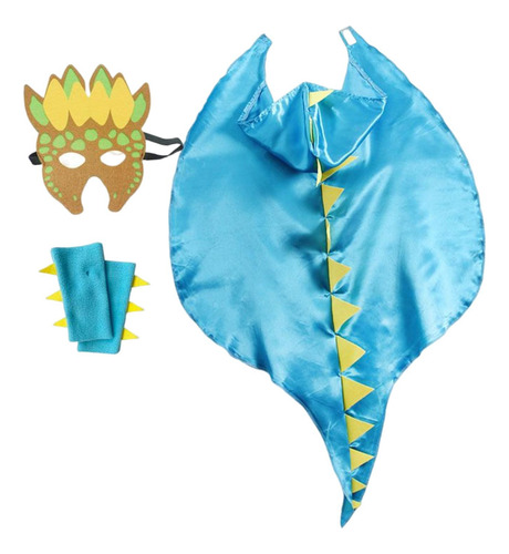 Disfraz De Dinosaurio Fantasía Capa Creativa Ropa, Con