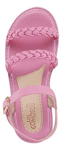Sandalias Yenni Rosa Para Niña Los Gomosos