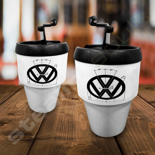 Vaso Termico Café | Volkswagen #0001 | Gti Gli Kombi Beetle