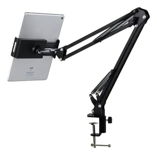 Soporte Sujetador Brazo Metálico Flexible Celular Tablet