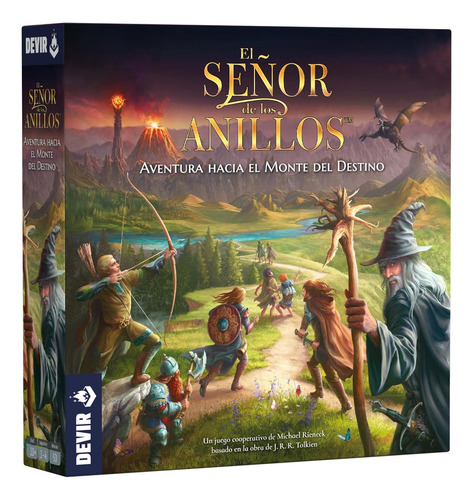El Señor De Los Anillos Aventura Hacia El Monte Juego -devir