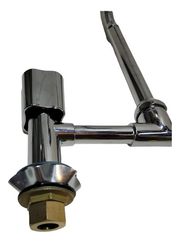 Llave Lavaplatos Agua Fría Y Caliente Cuello Flexible