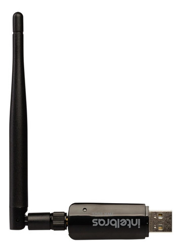 Adaptador Usb Wireless 3001 Antena Externa Preto Intelbras