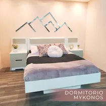 Comprar Dormitorio Matrimonial 'mykonos' Con 2 Mesas De Noche