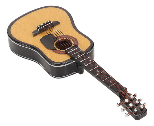 Modelo De Guitarra De Madera En Miniatura Exquisite Mini Mus