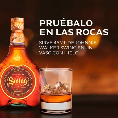 Whisky Johnnie Walker Swing 750 Ml. Con Estuche
