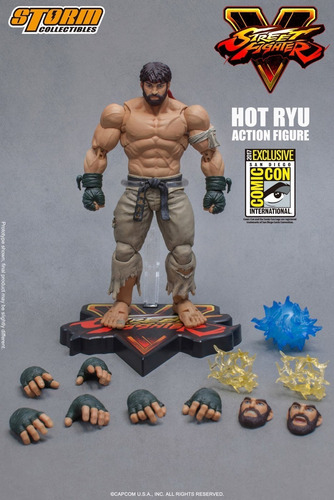 Street Fighter V Hot Ryu  Sdcc 2017 Storm Collectibles