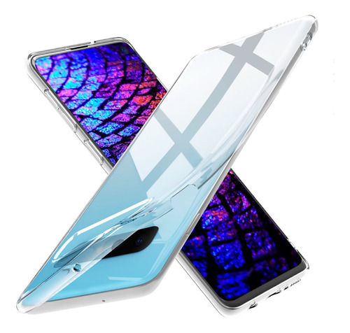 Funda Transparente Compatible Samsung S10 + Plus - Acrílico