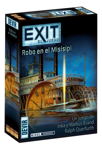 Exit 14 Robo En El Misisipi Escape Room Avanzado +12 Años