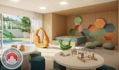 Imagem 7 de 15 de Apartamento 3 Quartos - Golden Clube Nova Iguaçu - Apartamento A Venda No Bairro Metrópole - Nova Iguaçu, Rj - Brj55012