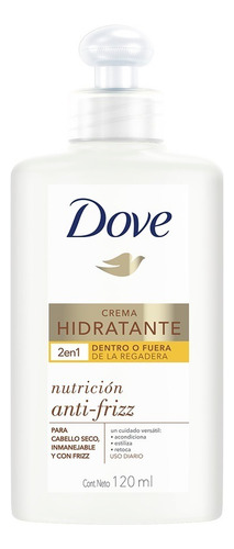 Crema Capilar Hidratante Dove Nutricion 120 Ml