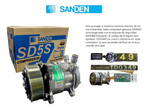 comprar Compresor Sanden 507 Multicanal 8pk 12v comprar Compresor Sanden 507 Multicanal 8pk 12v