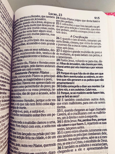 Bíblia Com Harpa Letra Grande Gigante Preta Laminada
