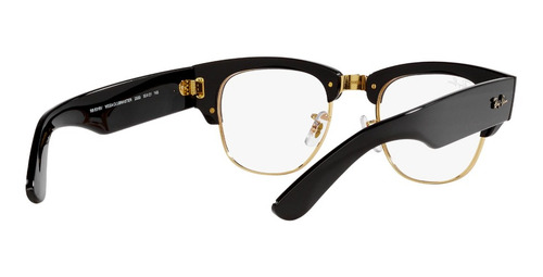 Lentes Ópticos Mega Clubmaster Black Ray-ban Optical