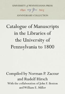 Catalogue Of Manuscripts In The Libraries Of The Universi...