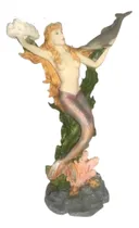 Comprar Sirena Del Mar, Silueta Figura Hermosa Poliresina Alto 64cm