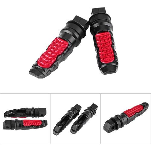 1 Par De Aluminio Universal Para Pasajero De Motocicleta