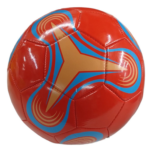 Pelota Futbol Numero 5 275gr Cuerina Campo Colores Full