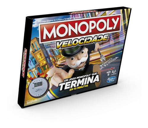 Jogo Monopoly Velocidade - Hasbro