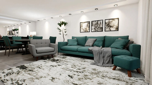 Kit Duas Poltronas Pétalas Flor Giratória Cromada Linho Cor 10-verde Desenho Do Tecido Liso