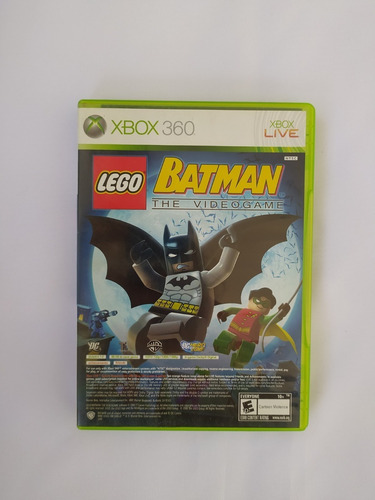 Jogo Lego Batman The Videogame Xbox 360 + Pure Mídia Física
