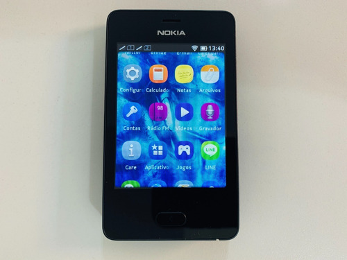 Celular Apenas Ligação Nokia Asha 501 - Sem Tampa Traseira