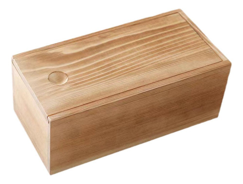 Caja De Almacenamiento De Madera Caja De Marrón Oscuro