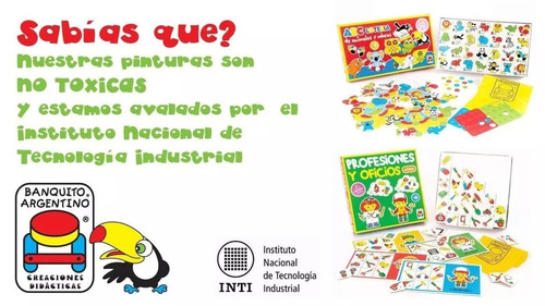 Imagen 4 de 6 de Juego De Memoria Banquito Argentino Madera Cuerpos Didactic