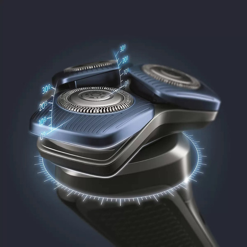 Rasuradora Eléctrica Philips S6800 Cuchillas Steelprecision Negro