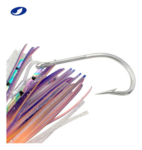 Ocean Cat Juego De 6 Señuelos De Arrastre Para Atún Marlin Mahi, Delfín, Durado, Wahoo, Bolsa De Malla (6 Pulgadas, Cabeza De Vidrio, 6 Unidades)