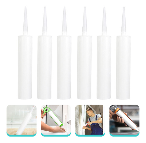 Tubo De Calafateo Vacío Para Botellas De Plástico Vacías, 6