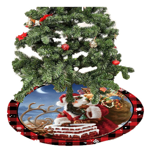 Saia De Árvore De Natal Grinch, Capa Macia,