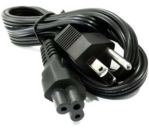 Cable De Corriente 3 Polos Cargador Laptop 1.8m Alta Calidad