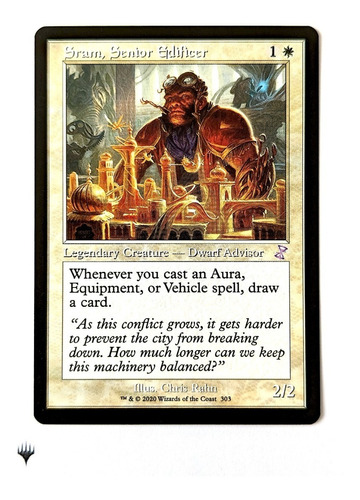 Magic Gathering Mtg Sram Senior Edificer Timeshifted Tsr