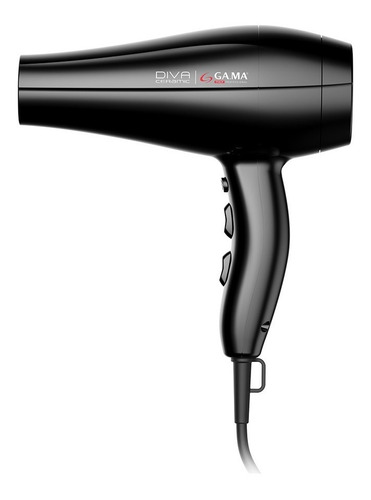 Secador de pelo GA.MA Italy Ceramic Ion Diva STD negro 220V