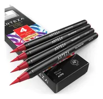 Comprar Arteza Bolígrafos De Pincel Real Paquete De 4 Arteza