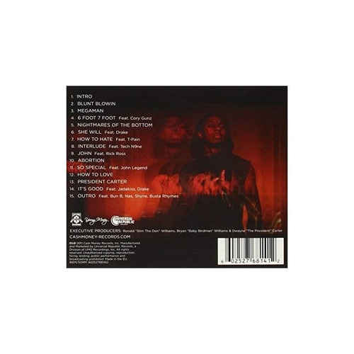 Lil Wayne Tha Carter Iv Usa Import Cd Nuevo