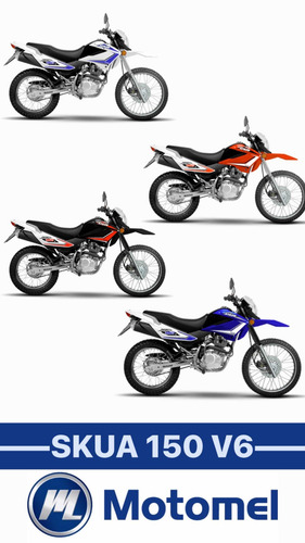 Imagen 8 de 10 de Motomel Skua 150 V6 Service Gratis 0km Ruta 3 Motos