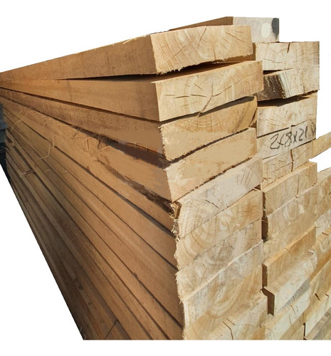 Madera Alamo - S/cep - 2  X 0,20 X 2,10 Mts -  Mader Shop