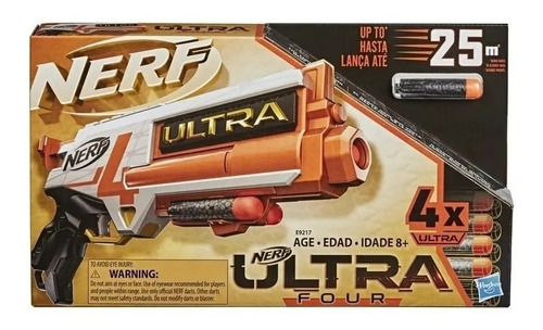 Lançador Nerf Ultra Four Com 4 Dardos Hasbro E9217