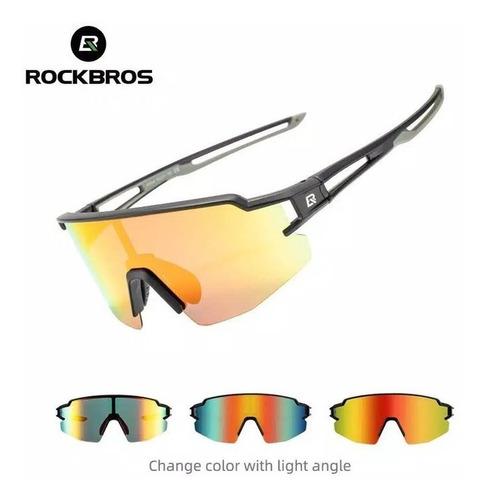 Imagen 2 de 4 de Lentes Para Ciclismo Running Polarizado Anteojos Soporte Rec