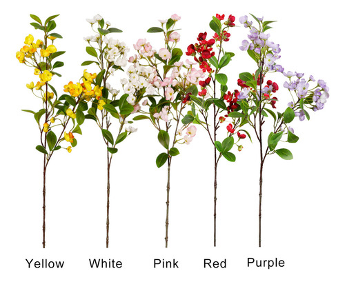 Simulación Individual De Hortensia Sakura Olay, Rosa, 80 Cm