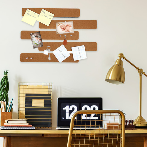 Tablero Decorativo Con Tiras De Fieltro Transparentes, 6 Uni