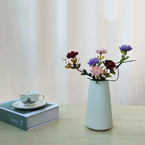 Imagen 8 de 8 de Florero Decorativo Jarrón De Cerámica - Florero De Estilo